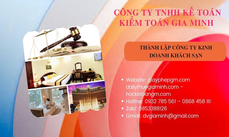 Thành lập công ty khách sạn tại Lạng Sơn trọn gói