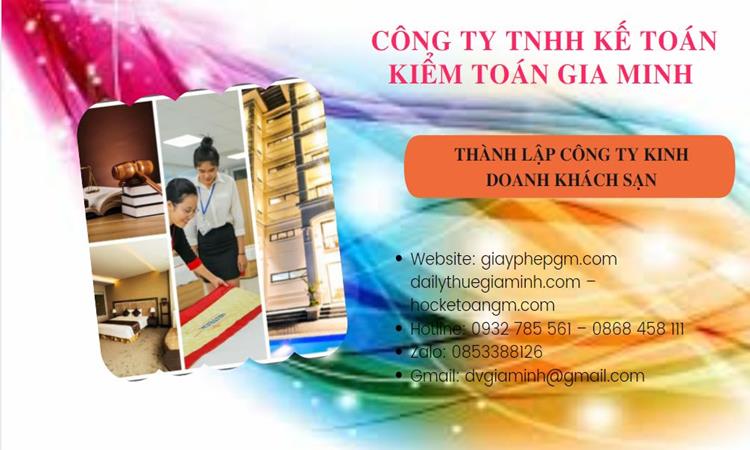 Thành lập công ty kinh doanh khách sạn tại Quận Bắc Từ Liêm trọn gói