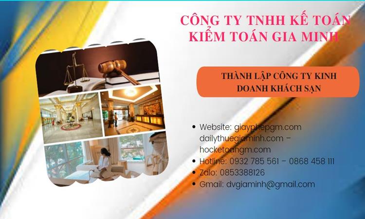 Thành lập công ty khách sạn tại Quận Phú Nhuận trọn gói