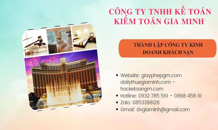 Thành lập công ty khách sạn tại Quảng Ninh trọn gói