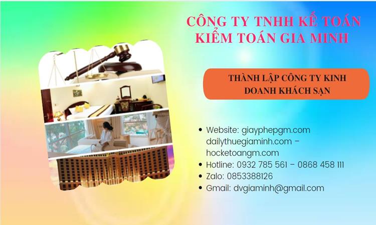Dịch vụ thành lập công ty kinh doanh khách sạn tại Sóc Trăng trọn gói – Tư vấn pháp lý chuyên nghiệp 5 Thành lập công ty khách sạn tại Sóc Trăng trọn gói