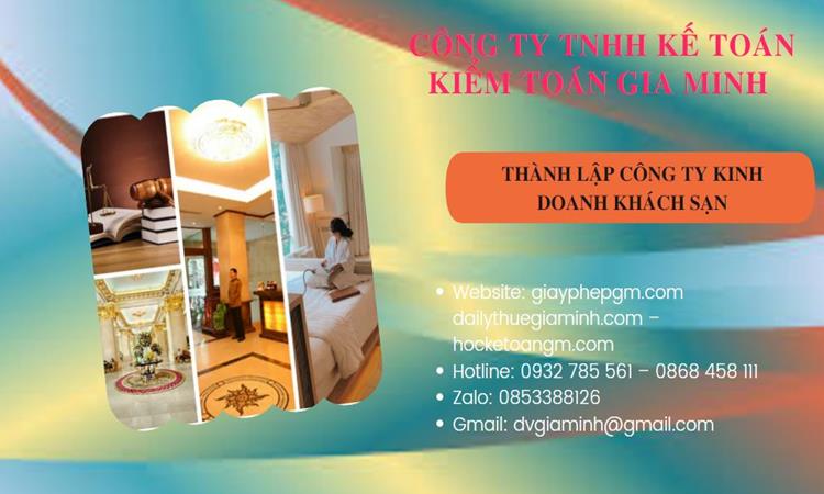 Thành lập công ty khách sạn tại Thành Phố Huế trọn gói