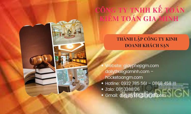 Thành lập công ty khách sạn tại Thành Phố Thủ Đức trọn gói