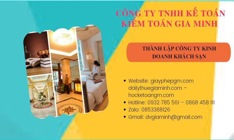 Thành lập công ty khách sạn tại Thị xã Mỹ Hào trọn gói