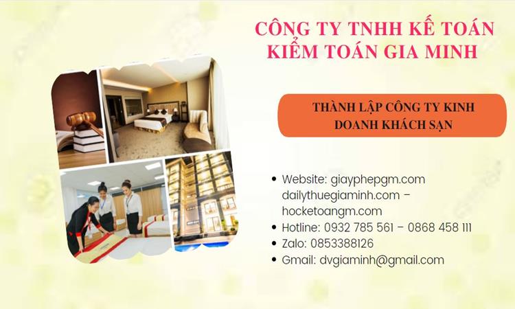 Thành lập công ty khách sạn tại Quận Hải Châu trọn gói