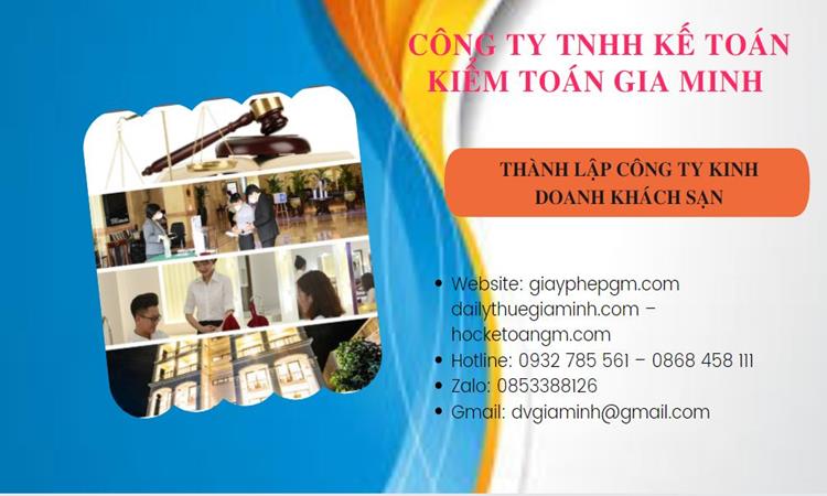 Thành lập công ty khách sạn tại TP Hải Phòng trọn gói