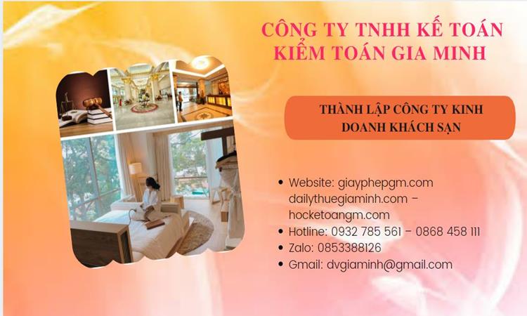 Thành lập công ty khách sạn tại TP Hưng Yên trọn gói