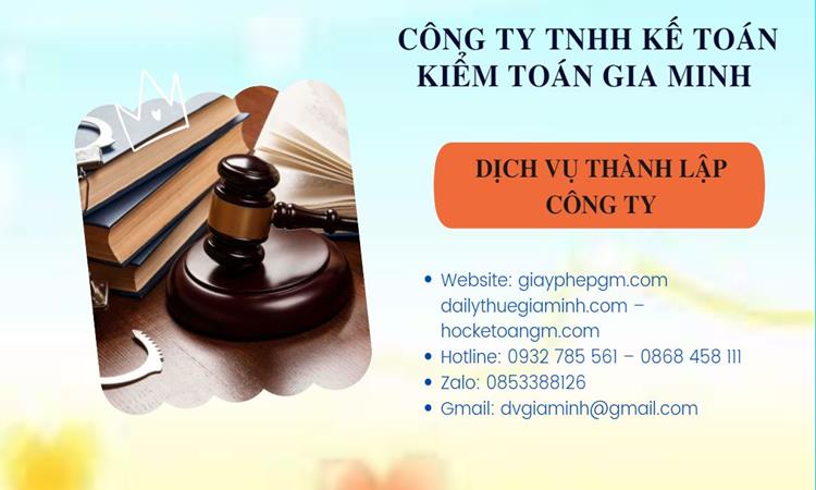 Thành lập công ty văn phòng phẩm tại Cao Bằng