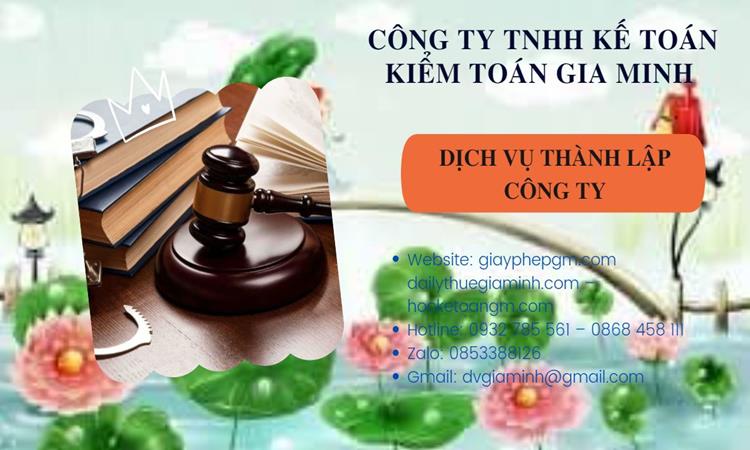 Thành lập công ty văn phòng phẩm tại Đồng Nai