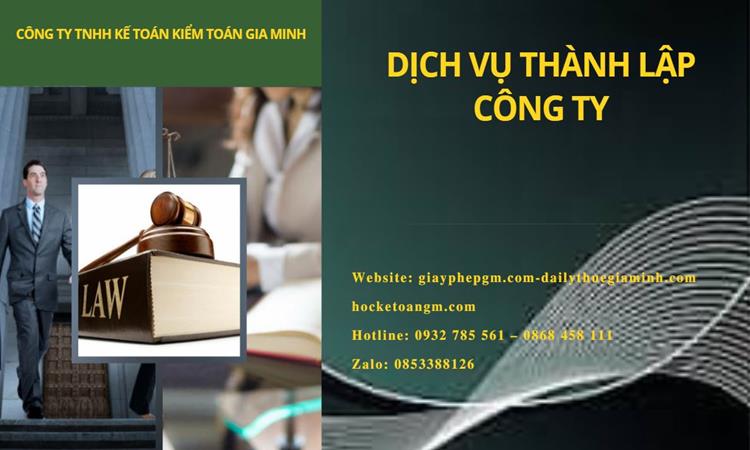 Thành lập công ty văn phòng phẩm tại Đồng Tháp