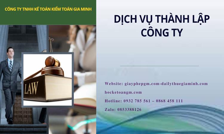 Thành lập công ty văn phòng phẩm tại Huyện Ba Vì