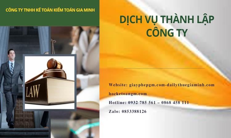 Thành lập công ty văn phòng phẩm tại Huyện Bình Chánh