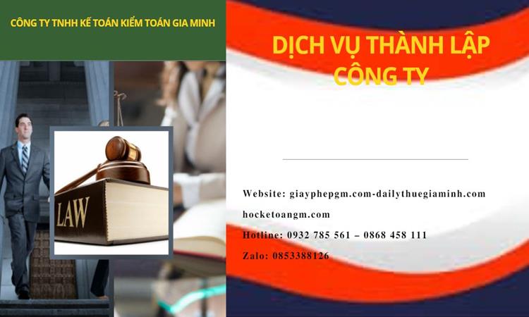 Thành lập công ty văn phòng phẩm tại Huyện Cần Giờ