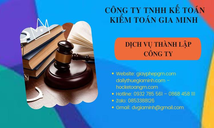 Thành lập công ty văn phòng phẩm tại Huyện Yên Mỹ