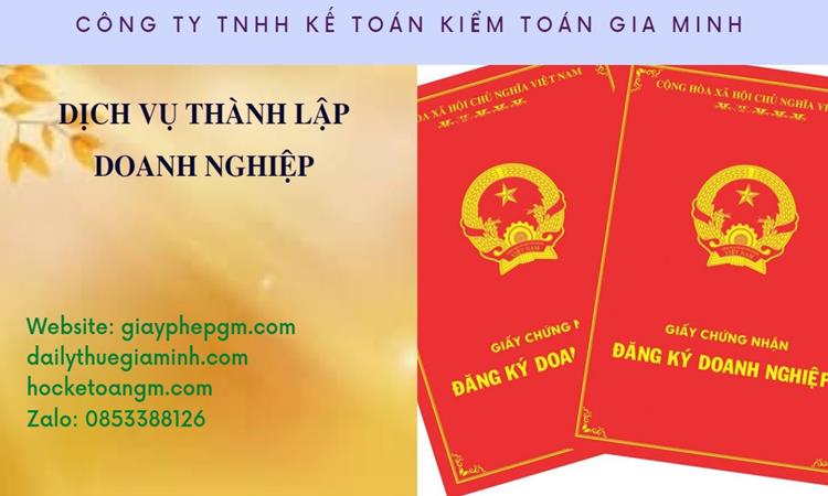 Thành lập công ty văn phòng phẩm tại Lâm Đồng