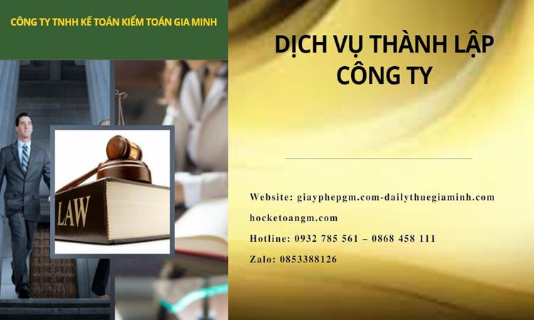 Thành lập công ty văn phòng phẩm tại Long An