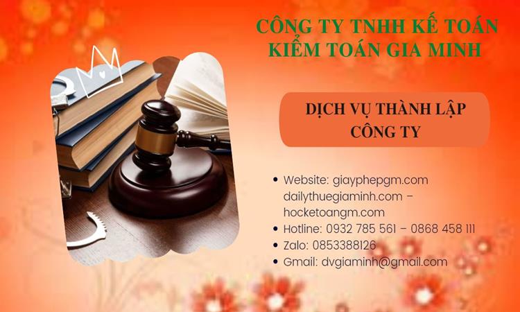 Thành lập công ty văn phòng phẩm tại Ninh Thuận