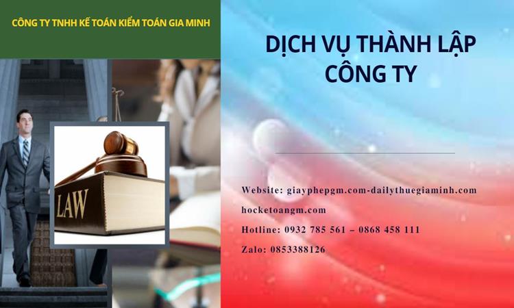 Thành lập công ty văn phòng phẩm tại Phú Yên