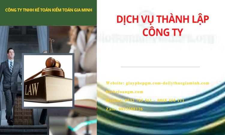 Thành lập công ty văn phòng phẩm tại Quận Gò Vấp
