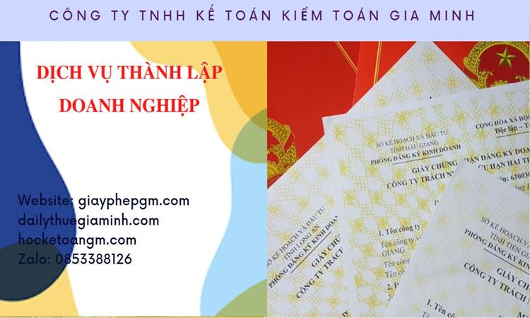 Thành lập công ty văn phòng phẩm tại Quận Hoàng Mai