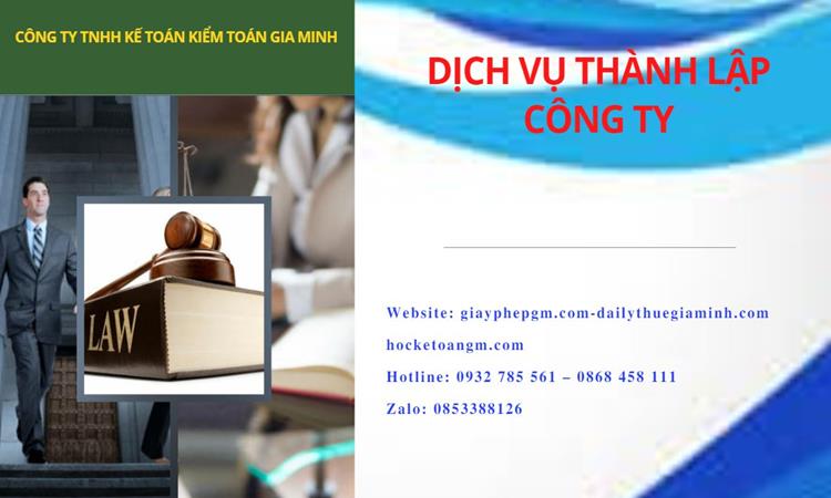 Thành lập công ty văn phòng phẩm tại Quận Phú Nhuận