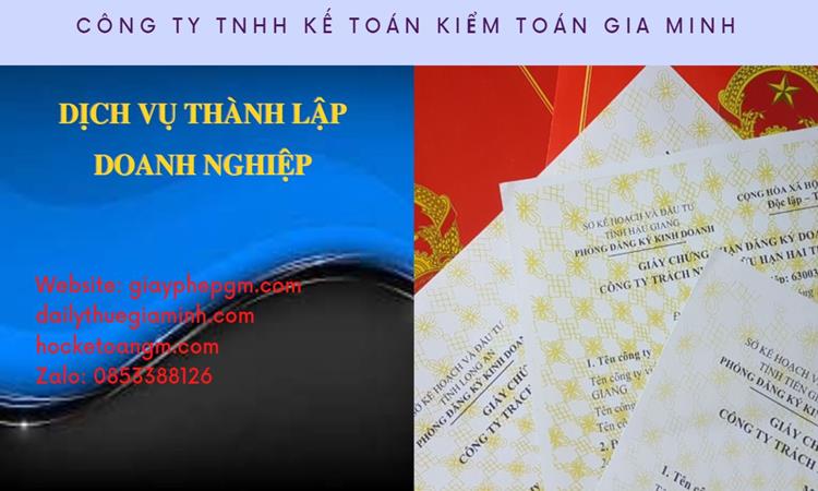 Thành lập công ty văn phòng phẩm tại Quảng Ngãi