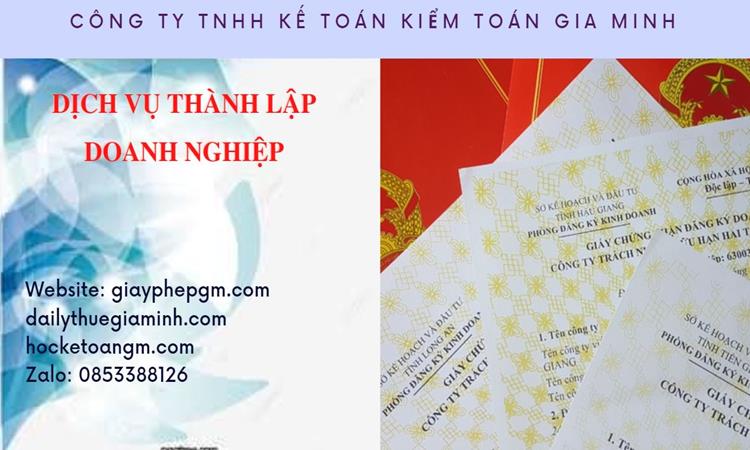 Thành lập công ty văn phòng phẩm tại Thành Phố Hồ Chí Minh