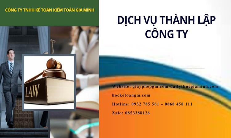 Thành lập công ty văn phòng phẩm tại Thành Phố Huế