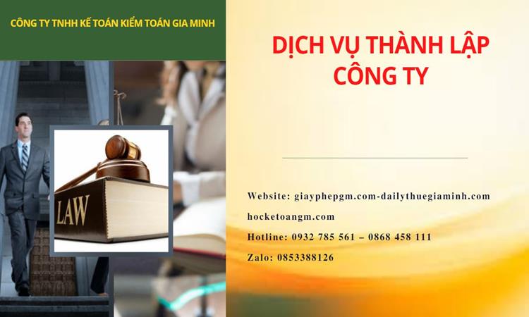 Thành lập công ty văn phòng phẩm tại Thị xã Duy Tiên