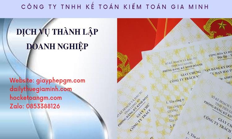 Thành lập công ty văn phòng phẩm tại TP Hải Phòng