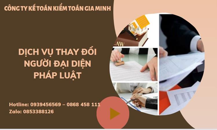  Thay đổi người đại diện pháp luật công ty TNHH tại Huyện Chương Mỹ