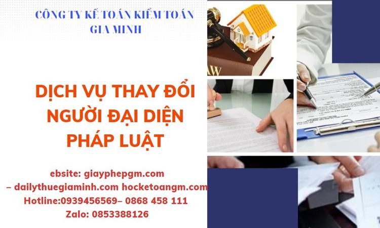  Thay đổi người đại diện pháp luật công ty TNHH tại Huyện Mỹ Đức