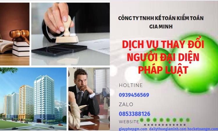  Thay đổi người đại diện pháp luật công ty TNHH tại Quận Hoàn Kiếm