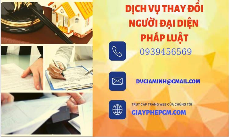DỊCH VỤ THAY ĐỔI NGƯỜI ĐẠI DIỆN PHÁP LUẬT TẠI TP HÀ NỘI 4 Thay đổi người đại diện pháp luật công ty TNHH tại TP Hà Nội