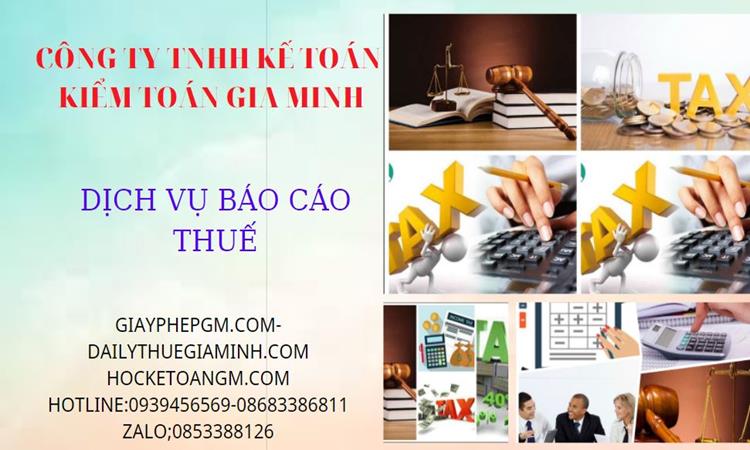 Phí dịch vụ báo cáo thuế gtgt tại bình dương 4 Thủ tục báo cáo thuế GTGT tại Bình Dương