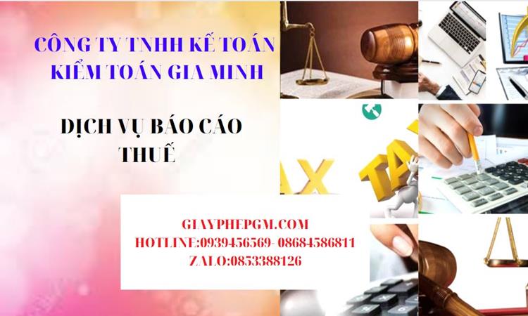PHÍ DỊCH VỤ BÁO CÁO THUẾ GTGT TẠI HƯNG YÊN 4 Thủ tục báo cáo thuế GTGT tại Hưng Yên
