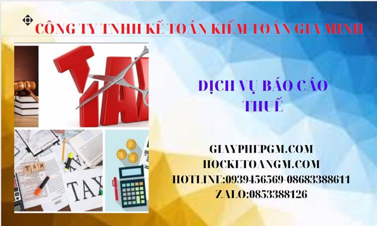 Thủ tục báo cáo thuế GTGT tại Huyện Kim Bảng