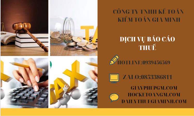 Thủ tục báo cáo thuế GTGT tại Huyện Kim Động