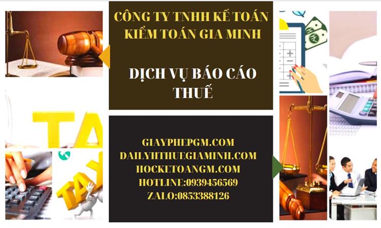 PHÍ DỊCH VỤ BÁO CÁO THUẾ GTGT TẠI HUYỆN VĨNH THẠNH 4 Thủ tục báo cáo thuế GTGT tại Huyện Vĩnh Thạnh
