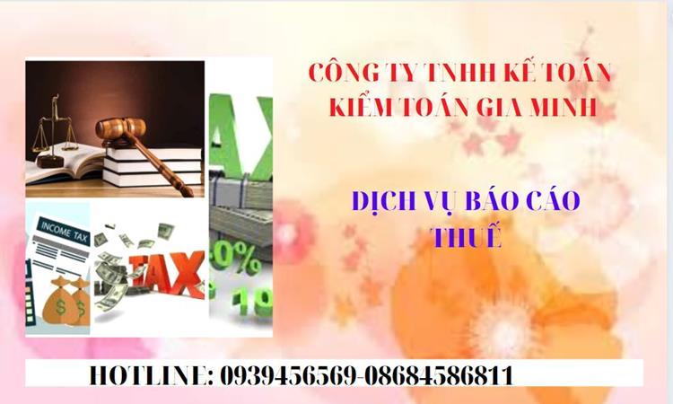 PHÍ DỊCH VỤ BÁO CÁO THUẾ GTGT TẠI KON TUM 4 Thủ tục báo cáo thuế GTGT tại Kon Tum