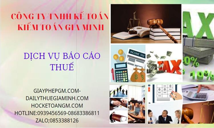 Phí dịch vụ báo cáo thuế gtgt tại ninh bình 4 Thủ tục báo cáo thuế GTGT tại Ninh Bình