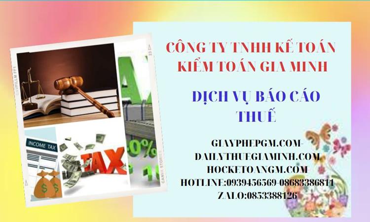 PHÍ DỊCH VỤ BÁO CÁO THUẾ GTGT TẠI NINH THUẬN 4 Thủ tục báo cáo thuế GTGT tại Ninh Thuận