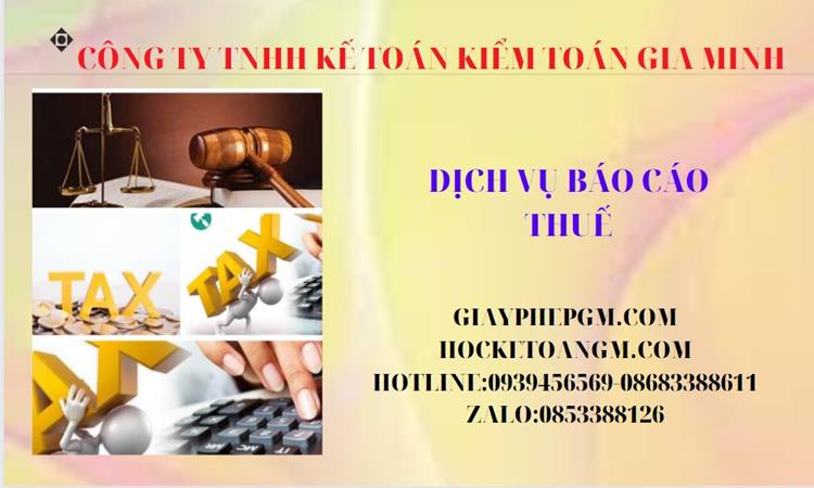 Thủ tục báo cáo thuế GTGT tại Phú Quốc