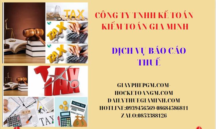 PHÍ DỊCH VỤ BÁO CÁO THUẾ GTGT TẠI QUẬN 2 4 Thủ tục báo cáo thuế GTGT tại Quận 2