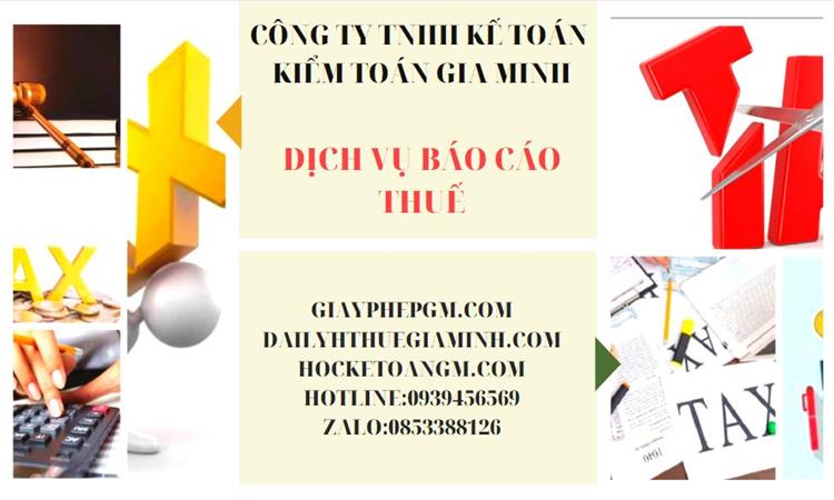PHÍ DỊCH VỤ BÁO CÁO THUẾ GTGT TẠI QUẬN 4 4 Thủ tục báo cáo thuế GTGT tại Quận 4