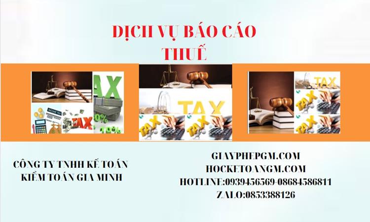 PHÍ DỊCH VỤ BÁO CÁO THUẾ GTGT TẠI QUẬN HOÀN KIẾM 4 Thủ tục báo cáo thuế GTGT tại Quận Hoàn Kiếm