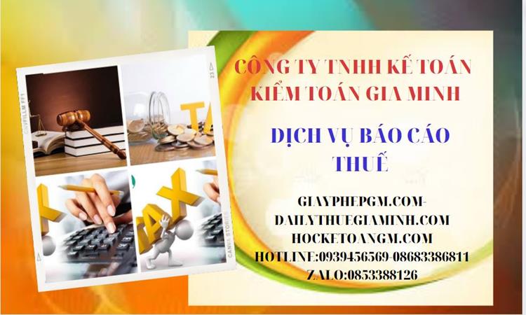PHÍ DỊCH VỤ BÁO CÁO THUẾ GTGT TẠI QUẬN HOÀNG MAI 4 Thủ tục báo cáo thuế GTGT tại Quận Hoàng Mai