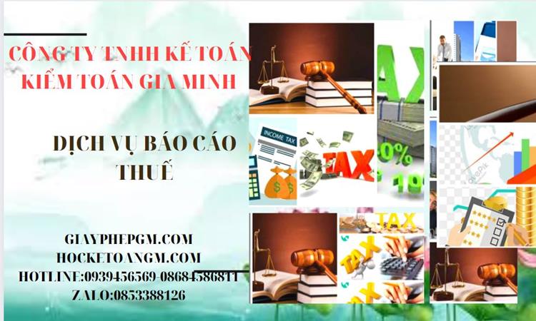 PHÍ DỊCH VỤ BÁO CÁO THUẾ GTGT TẠI QUẬN NAM TỪ LIÊM 4 Thủ tục báo cáo thuế GTGT tại Quận Nam Từ Liêm