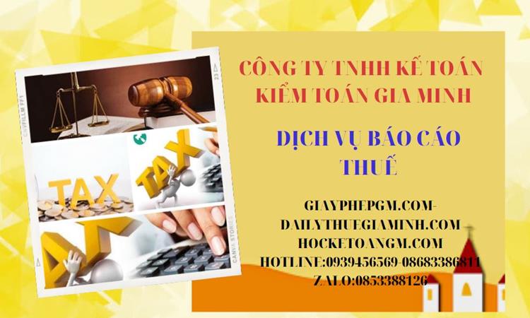 PHÍ DỊCH VỤ BÁO CÁO THUẾ GTGT TẠI QUẬN PHÚ NHUẬN 4 Thủ tục báo cáo thuế GTGT tại Quận Phú NhuậnThủ tục báo cáo thuế GTGT tại Quận Phú Nhuận