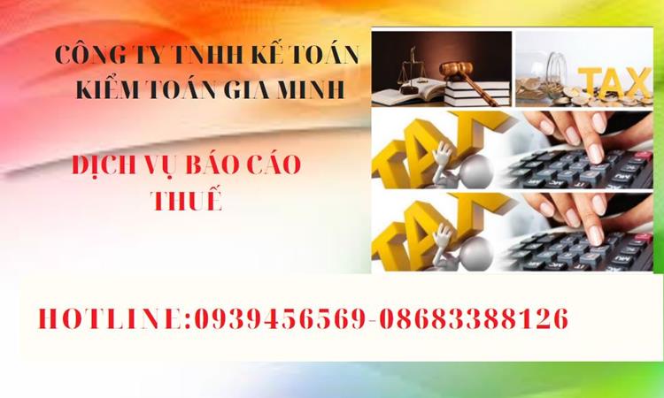 PHÍ DỊCH VỤ BÁO CÁO THUẾ GTGT TẠI QUẬN TÂY HỒ 4 Thủ tục báo cáo thuế GTGT tại Quận Tây Hồ